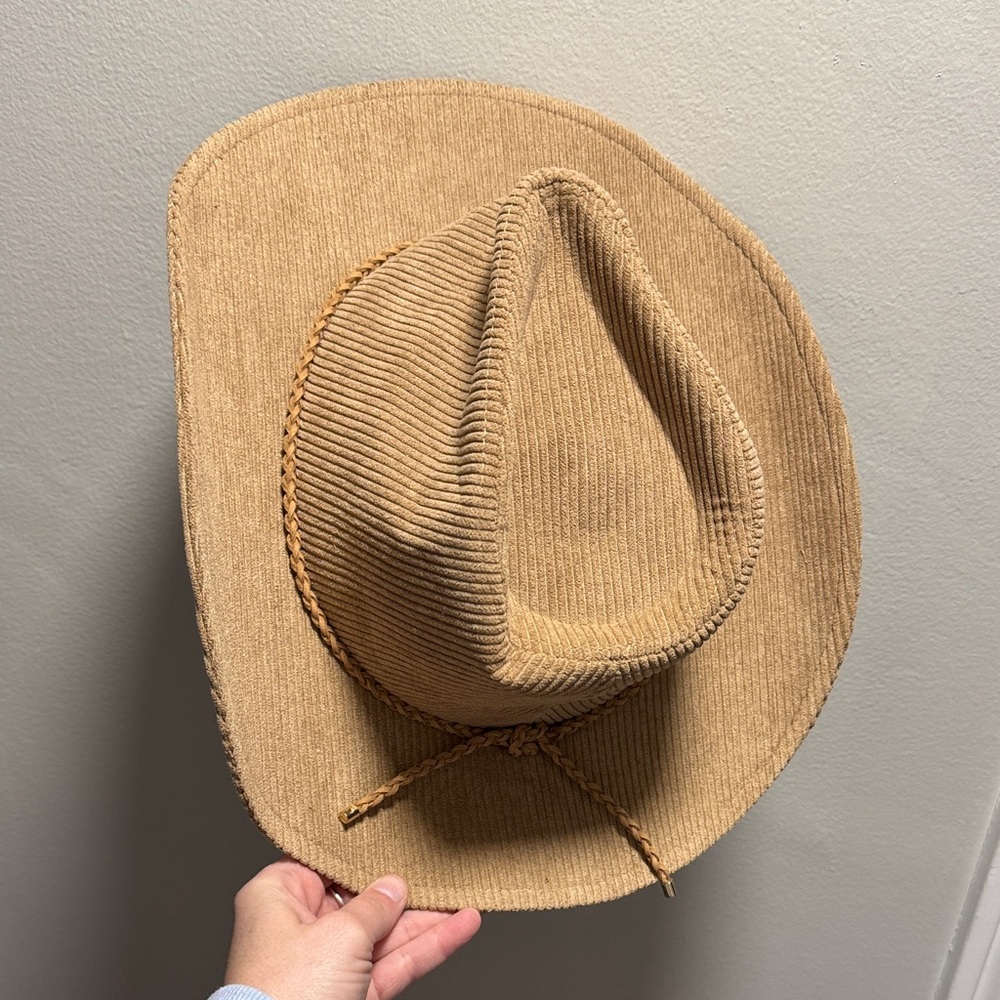 David and Young Tan Cowboy Hat